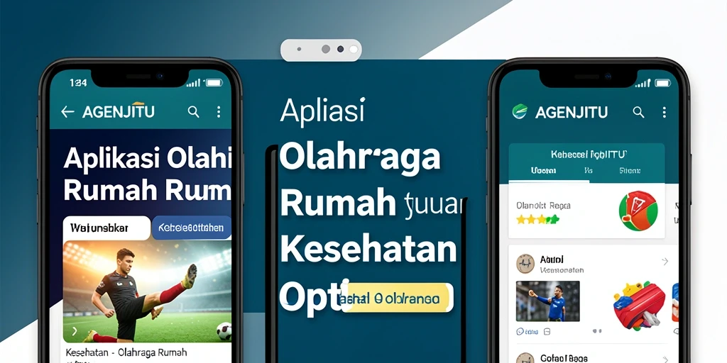 Tampilan antarmuka AGENJITU yang ramah pengguna untuk Olahraga Rumah.