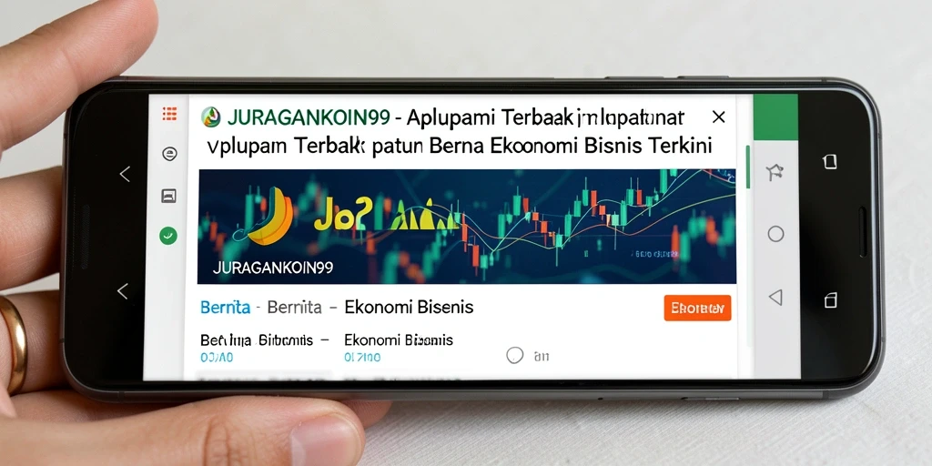 Antarmuka aplikasi JURAGANKOIN99 yang informatif dan menarik.