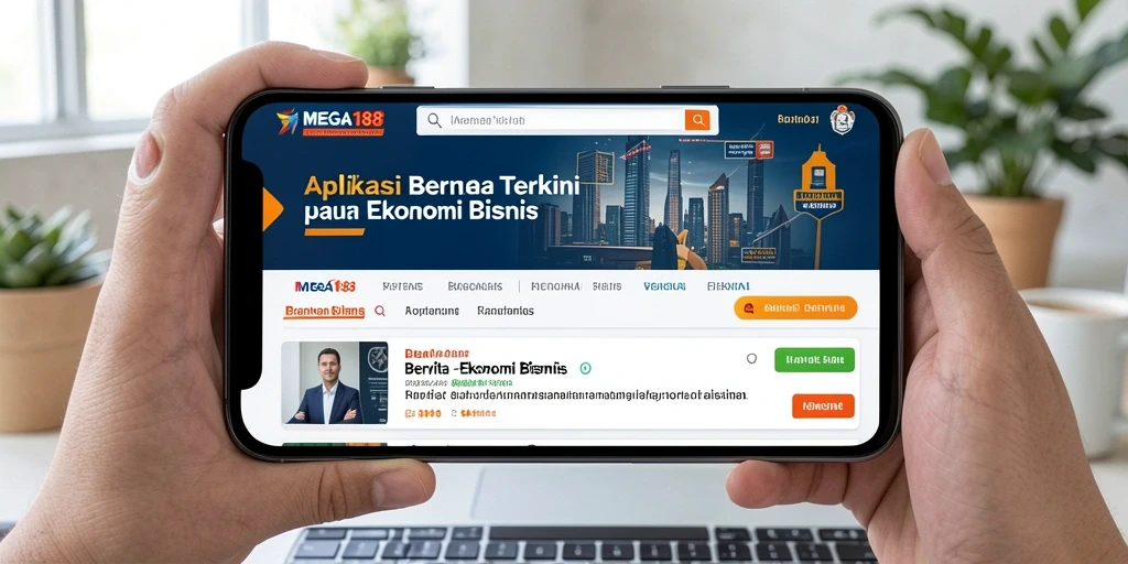 Tampilan antarmuka MEGA188 yang intuitif dan informatif.