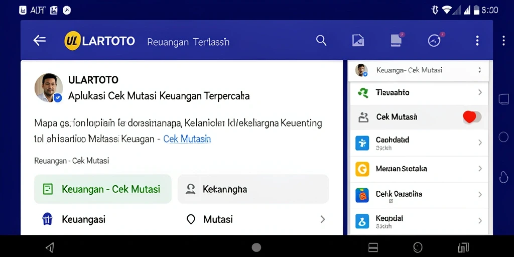 Tampilan antarmuka ULARTOTO yang sederhana dan fungsional.